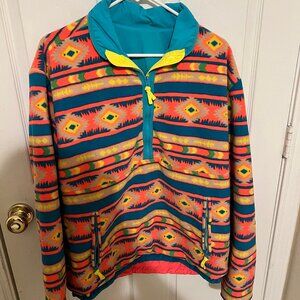 Chubbies Reversible Jacket - Colorblock/Aztec